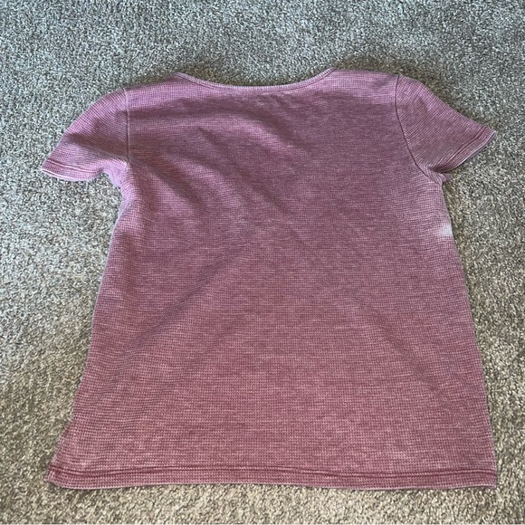 American Eagle - Washed V-Neck Faux Wrap Tee - Medium - Picture 3 of 3